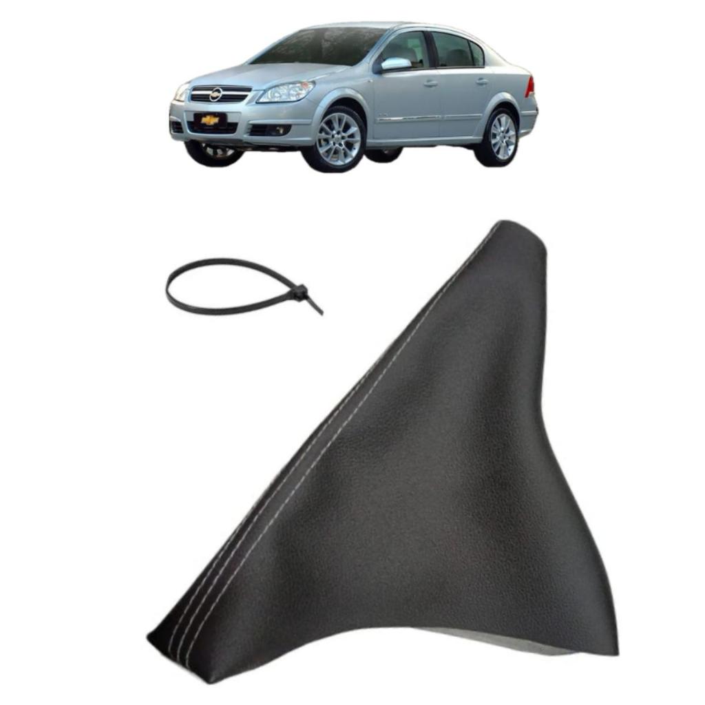Capa Couro Sintético Coifa Alavanca Freio de mão Chevrolet Vectra 2006 2007 2008