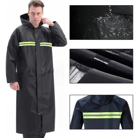 Capa Chuva Moto Motoqueiro Motoboy Impermeável Com Refletivos Bone Anti Pingos