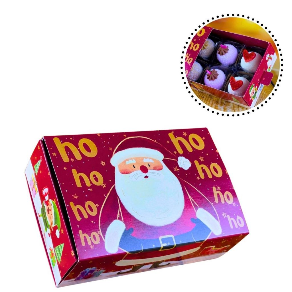 Detalhes do 10 CAIXA NATAL GAVETA P/6 DOCES 5613 (NATAL 2025 IDEIA)