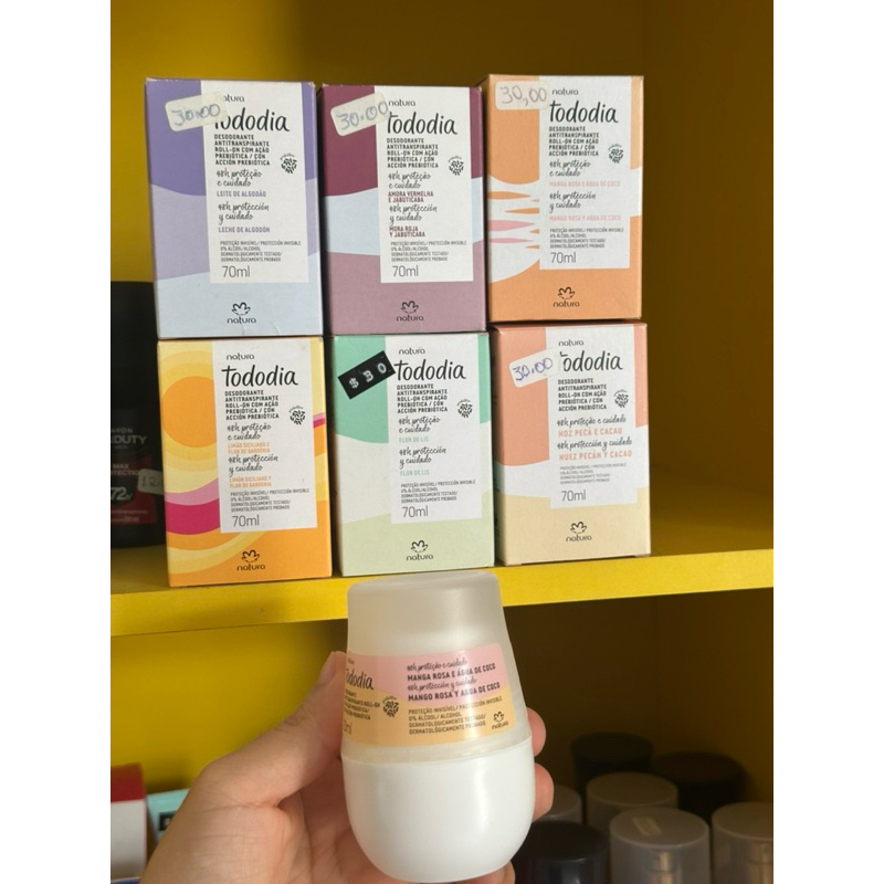 Roll-on antitranspirante Natura Tododia 70ml