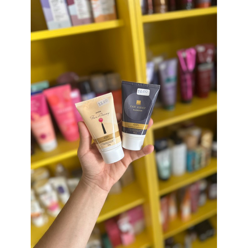 Desodorante em creme antitranspirante Avon 50g kit com 2 unidades