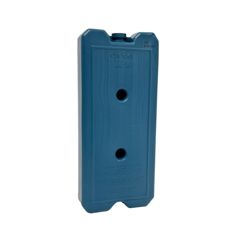 Placa Gelo Artificial Reutilizável Rígido Cliogel 1000ml -UNIDADE gelo para caixa térmica e cooler
