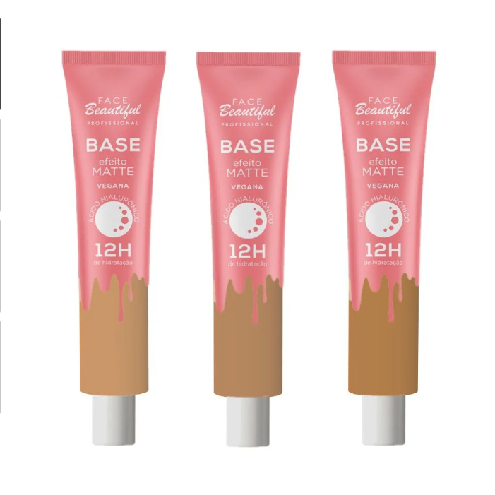 Base Matte Vegana 12hrs Face Beautiful