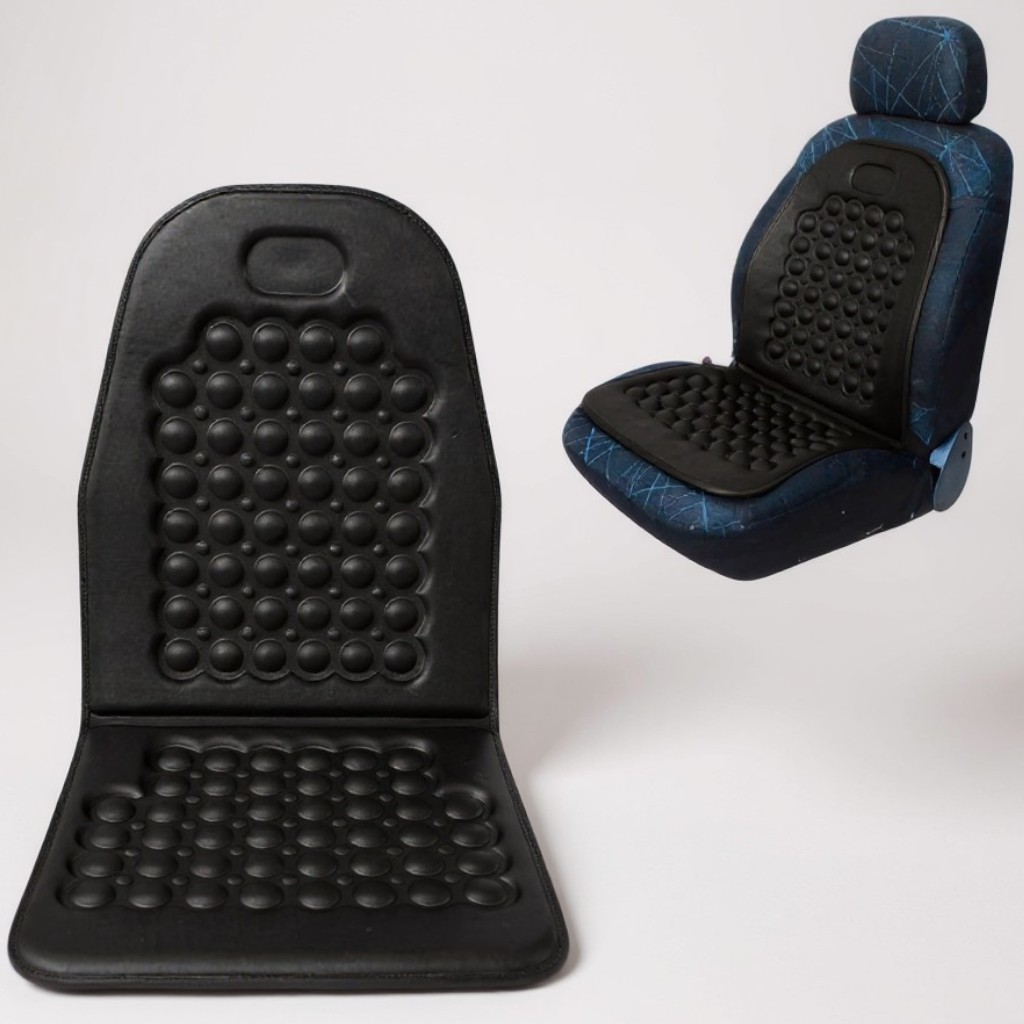 Encosto e Assento Massageador Automotivo Universal Conforto Para Bancos Carro Encosto e Assento Massageador Automotivo Universal Conforto Para Bancos Carro