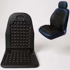 Encosto e Assento Massageador Automotivo Universal Conforto Para Bancos Carro