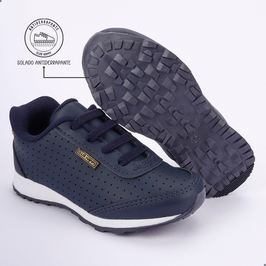Detalhes do Tênis infantil Masculino Menino Confortável Volta As Aulas