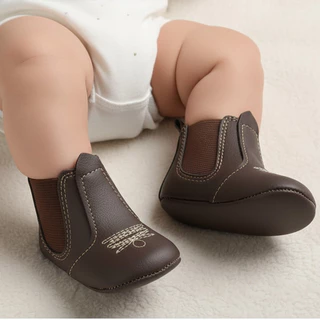 Bota Botina Texana Jequinha Bordada Bebê Country Cowboy Bota Infantil Unissex Elástico Festa Junina