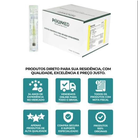 Cateter 16g Piercing: Onde Comprar | BuscaProdutos