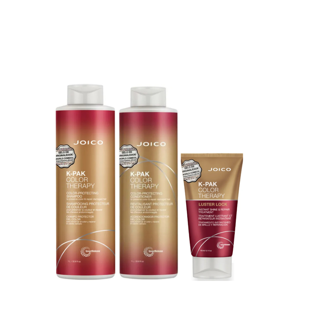Kit Joico K-PAK Color Therapy - Shampoo 1L , Condicionador 1L e Máscara 150ml
