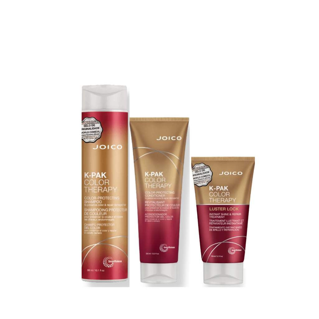 Kit Joico K-PAK Color Therapy - Shampoo 300ml , Condicionador 250ml e Mascara 150ml