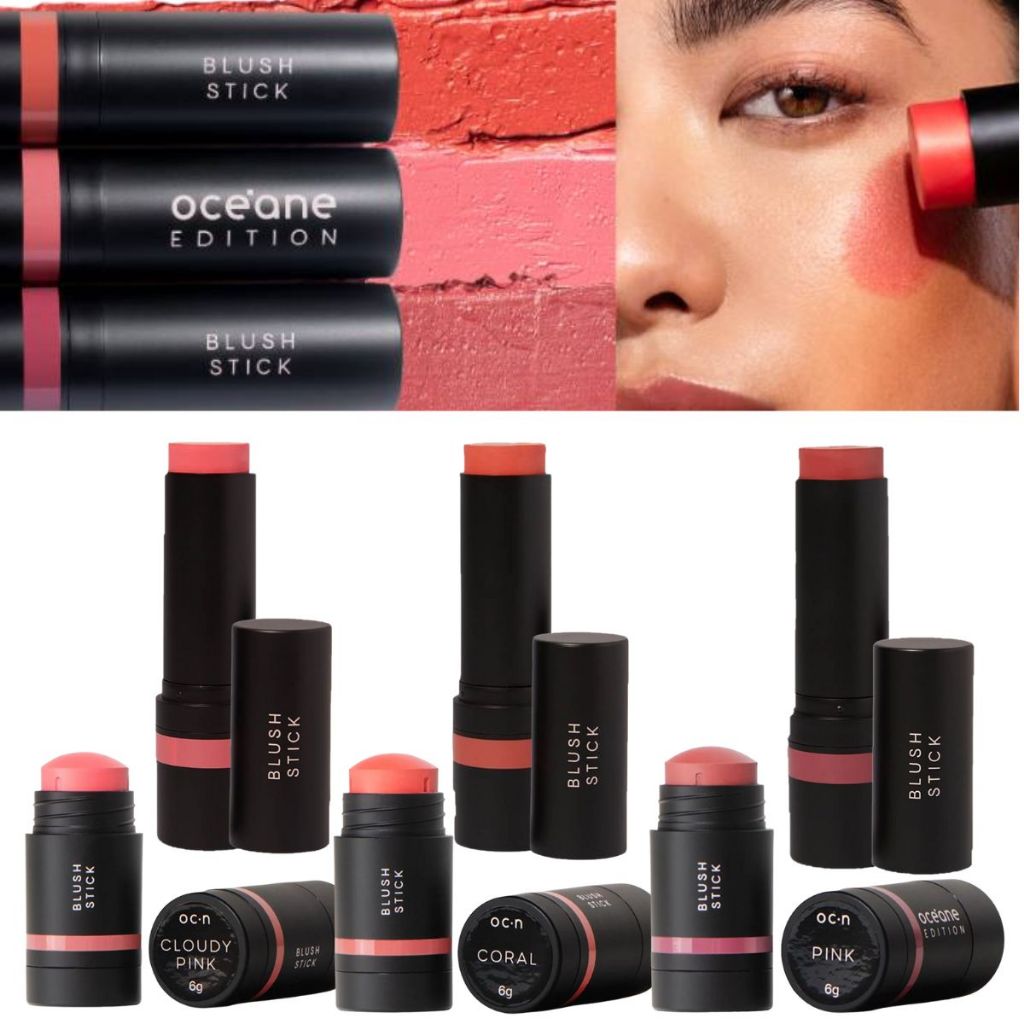 Blush em Bastão Océane Edition – Textura Cremosa, Fácil de Aplicar e Efeito Natural em Oferta na Shopee