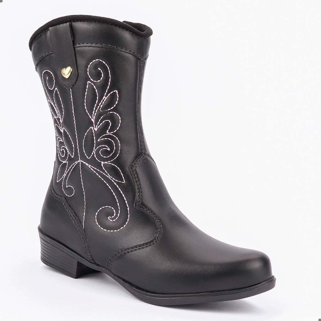 Bota Infantil Feminina Botinha De Menina Bota Infantil Menina Texana Ana Castela em Oferta na Shopee