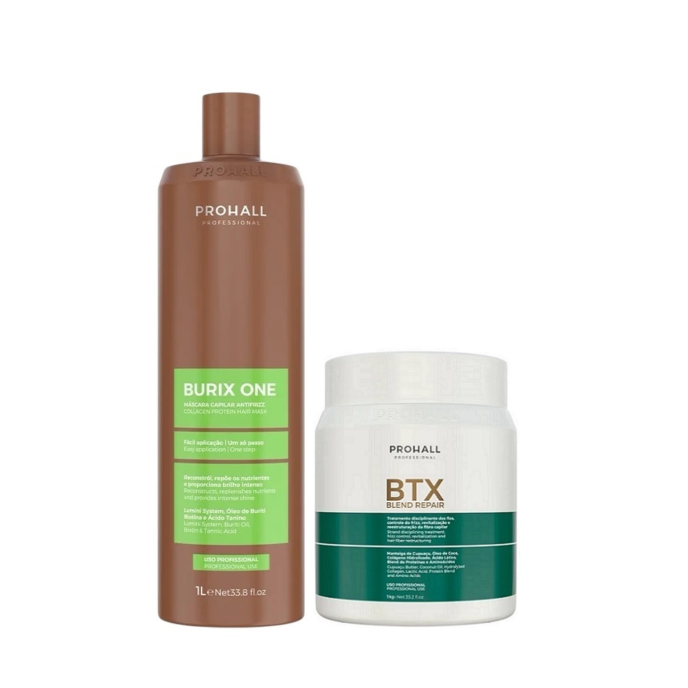 Btx Blend Repair Prohall 1kg + Burix One Selagem Sem Formol.NF