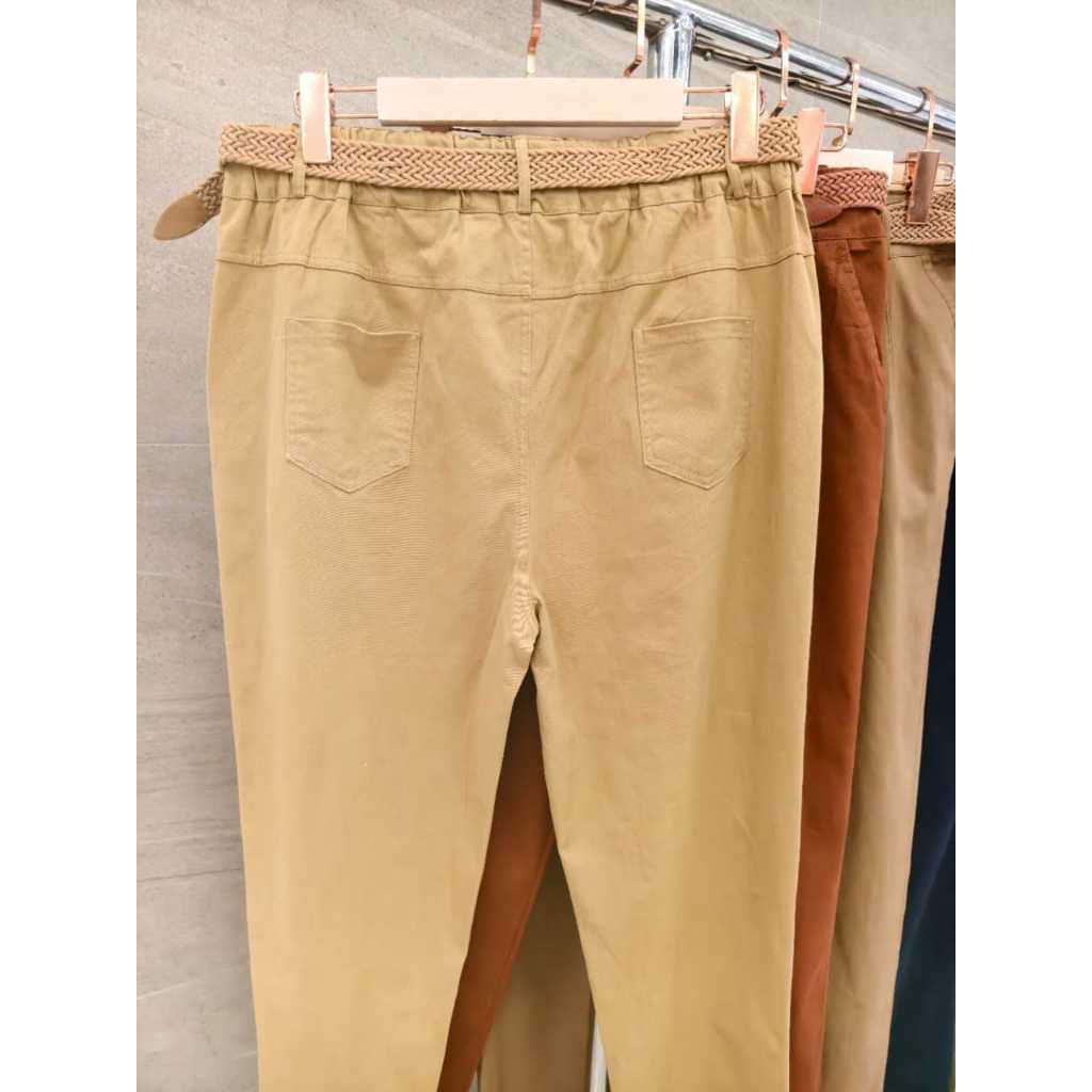 Calça plusai sarja importado femininas modas JD-8221