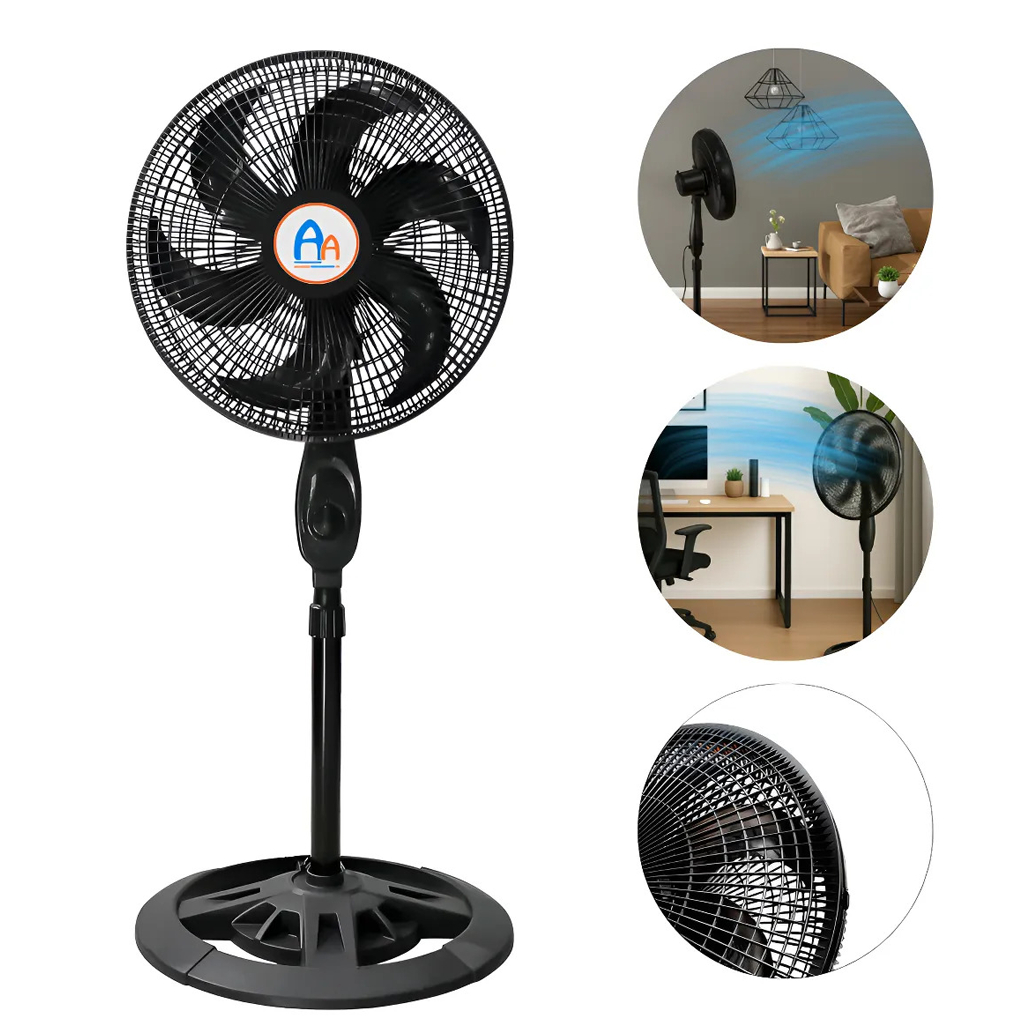 Ventilador Grande 6 Pás Turbo Ultra Potente 75w 3 Velocidades ou Ventilador De Teto Com Led Controle