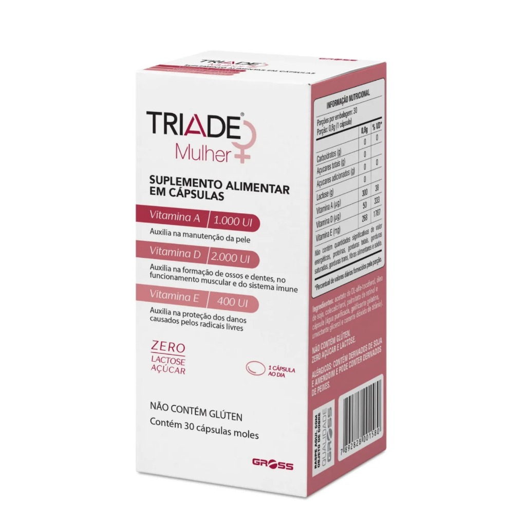 Triade Mulher Com 30 Cápsulas em Oferta na Shopee