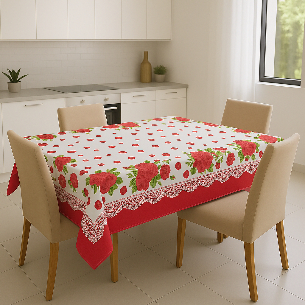 Toalha de Mesa Dois Tamanhos 4 ou 6 Cadeiras em Tecido Oxford Estampas Variadas Envio Rápido em Oferta na Shopee