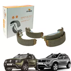 Sapata Lona De Freio Captur Duster Oroch Zoe 1.6 2.0 E-tech 2012 Em Diante