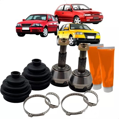 HOMOCINÉTICA GOL 1.0 8v 16V 1997 À 2008 O PAR Bola G2 G3 G4 PARATI 1.0 16V 1997 À 2007 VW