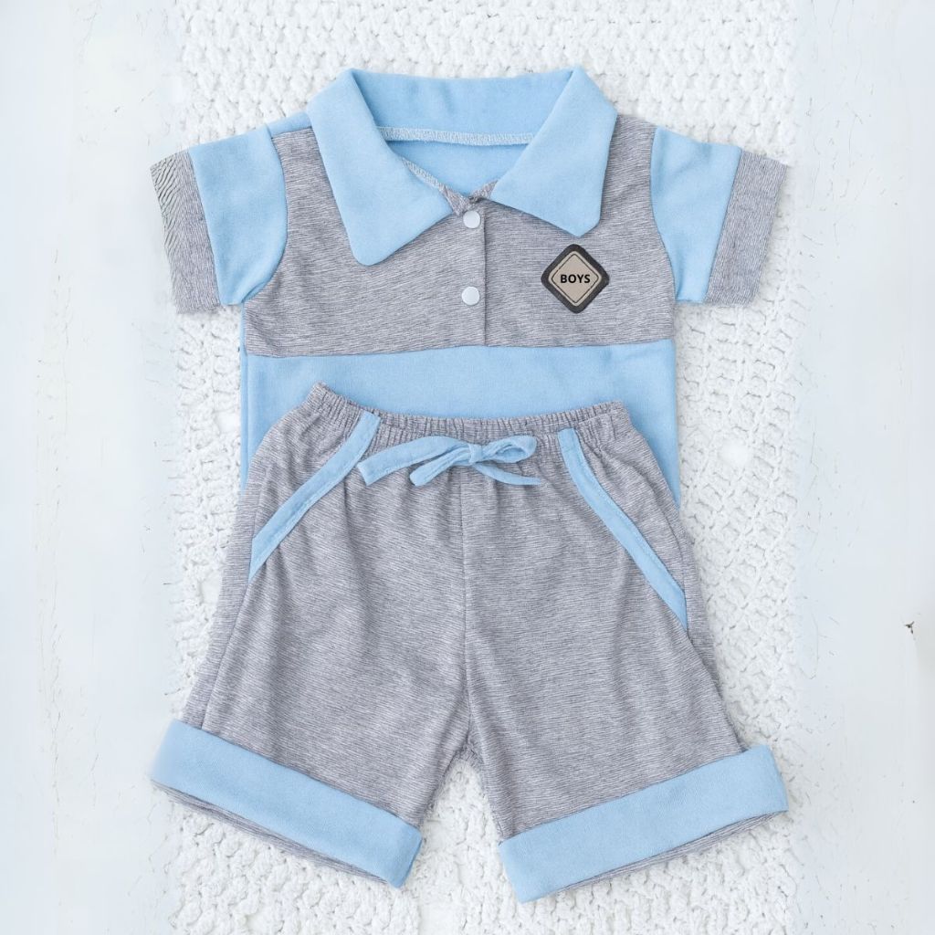 Conjunto bebê Menino Mauricinho linha baby com camiseta polo e shorts Récem Nascido Do 0 a 6 meses em Oferta na Shopee