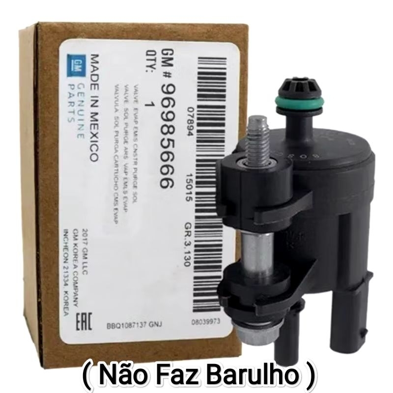 Válvula Solenoide Canister Bosch GM Onix Prisma Cobalt Spin 96985666