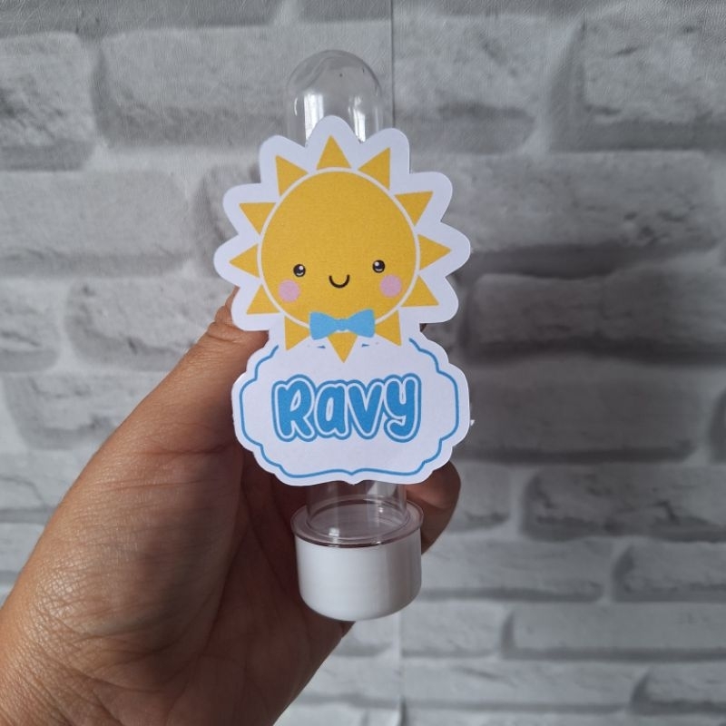 ENVIO RAPIDO 40~60 Apliques para Tubete Raio de Sol Menino - festa infantil - lembrancinhas personalizadas