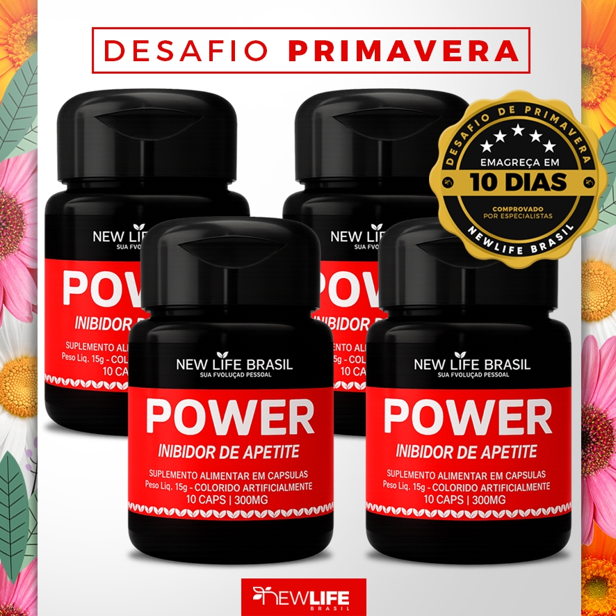 New Life Power Suplemento em Cápsulas Disposição Energia 10 Unidades em Oferta na Shopee
