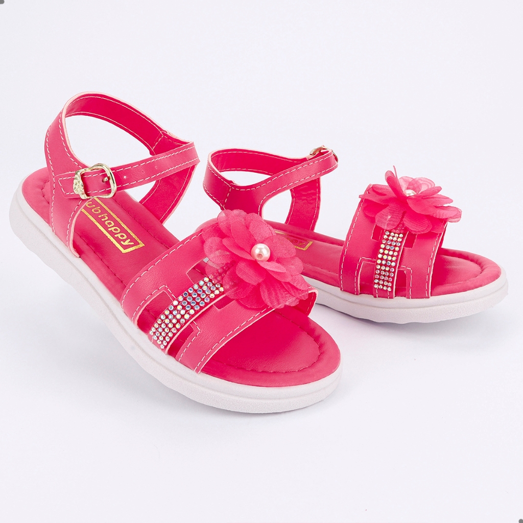 Sandalia Infantil Feminina Rosa De Menina em Oferta na Shopee