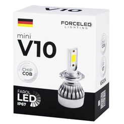 Par Lâmpada Super Led Mini 6500k 20000 Lumens 30w H11