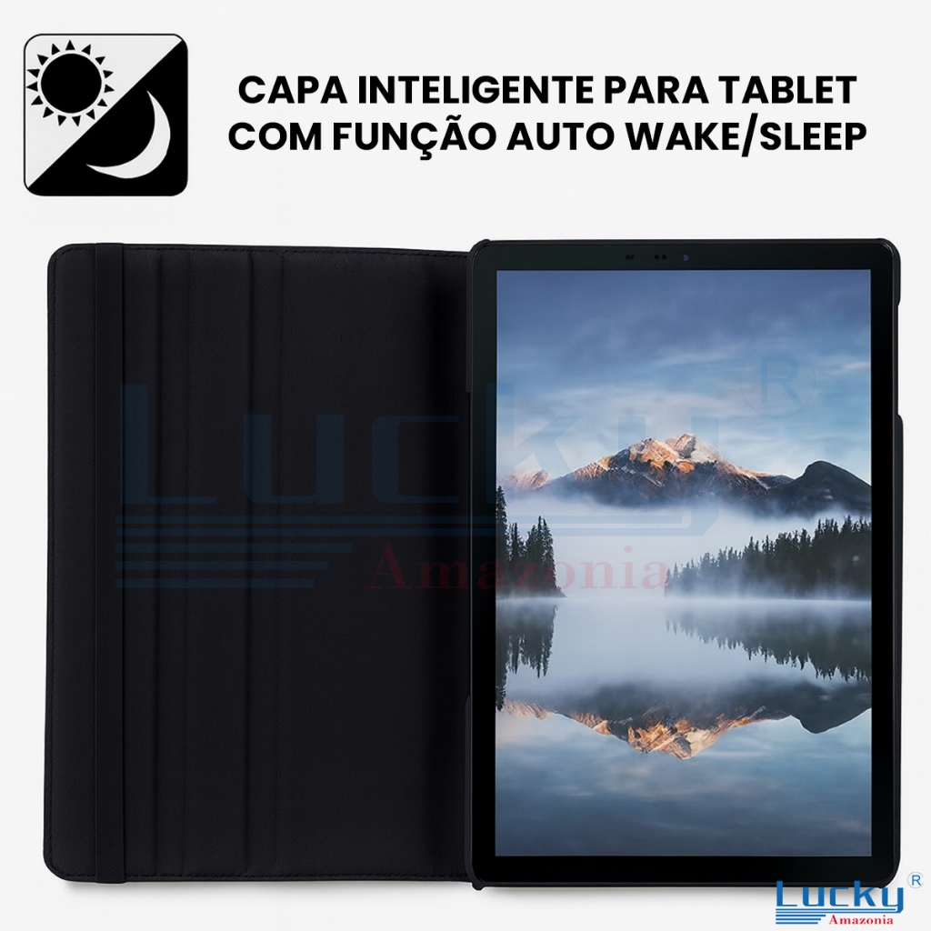 Capa Para Tablet Galaxy Tab A7 10.4 Polegadas Suporte Giratório Integrado Reforçada Anti Queda — imagem 2 de 2