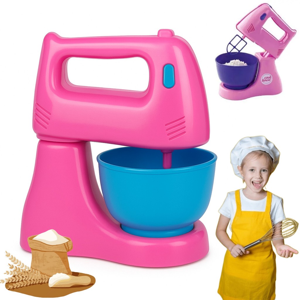 Batedeira Infantil Chef Kids Brincar De Comidinha Cozinha