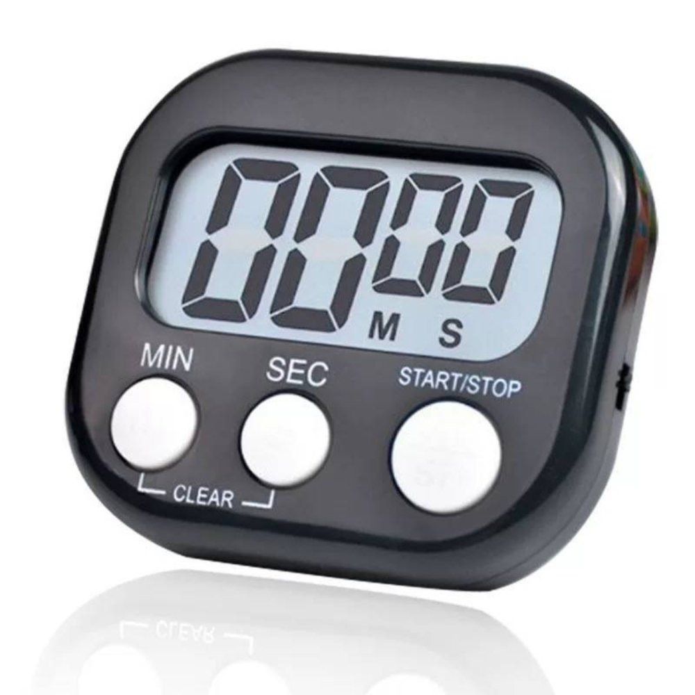 Mini Relógio Digital Cozinha Timer Temporizador - Sortida