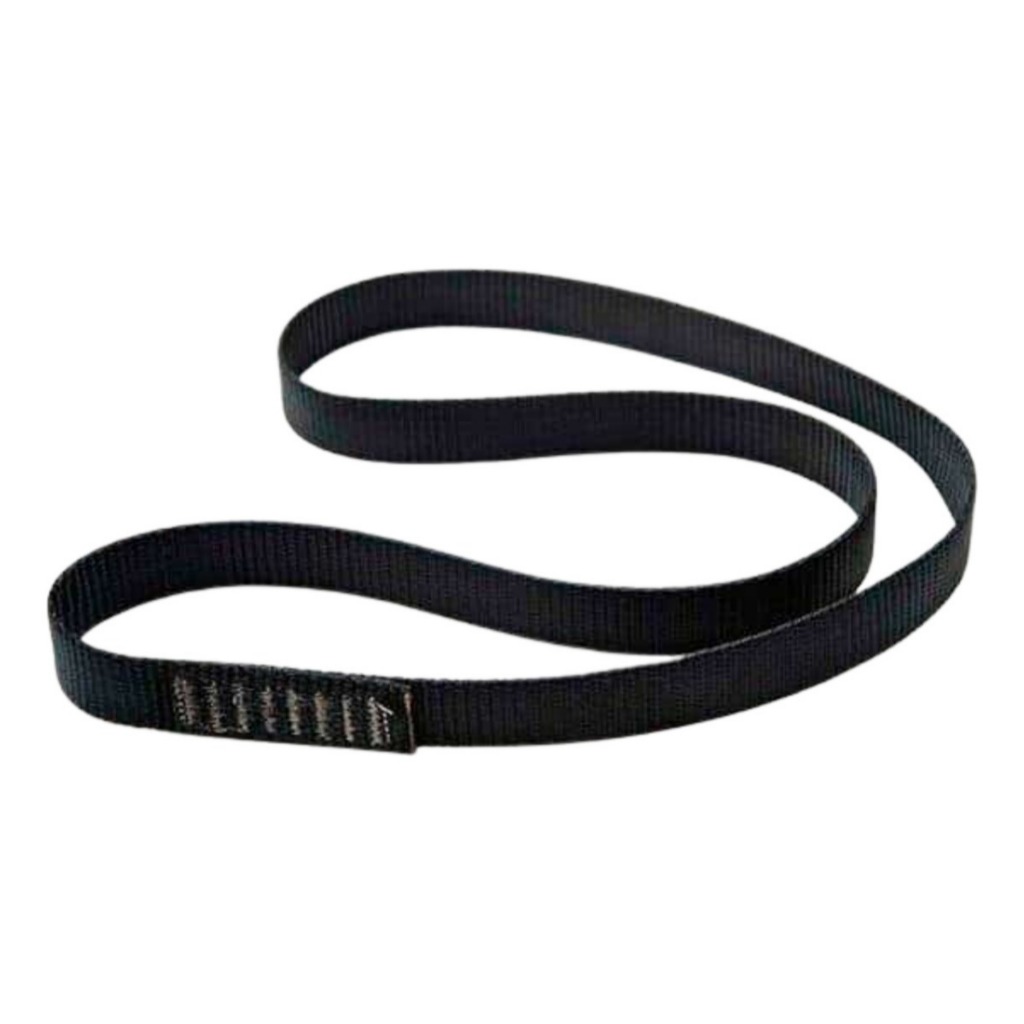 Fita Anel De Ancoragem Ultrasafe 60cm Cor Preto 22kn Elevação Montanhismo Proteção Epi De Segurança