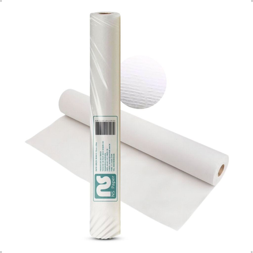 Lençol de Papel Descartável para Maca 50x50 para Estética e Saúde 1 rolos NS Paper em Oferta na Shopee