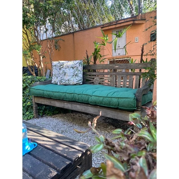 ALMOFADA FUTON 1,80 X 60 CM em Oferta na Shopee