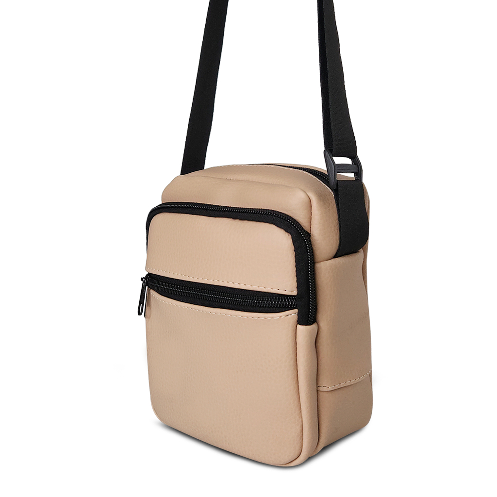Bolsa Shoulder Bag Mini Pochete Couro Ecológico Pequena Necessaire Transversal