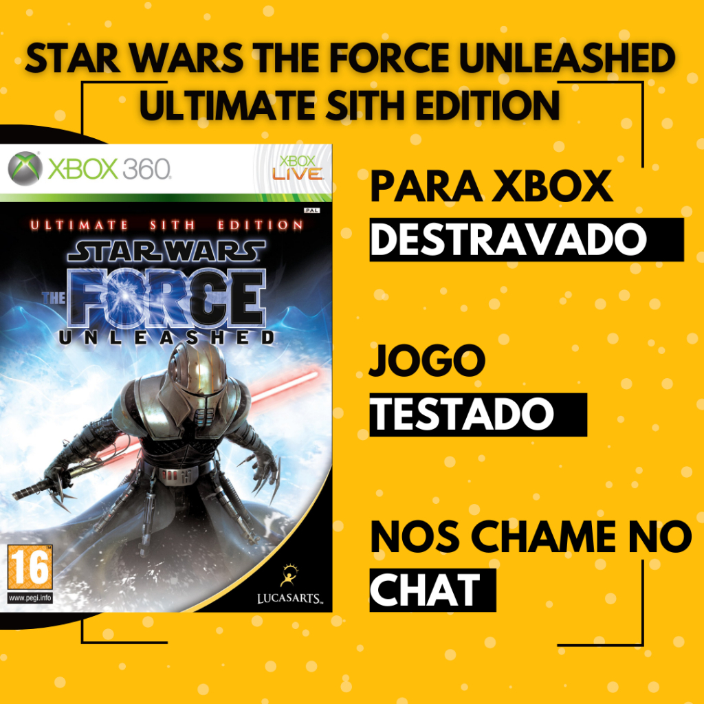 Star Wars The Force Unleashed Ultimate Sith Edition - 2DVD´S - AVENTURA - XBOX 360