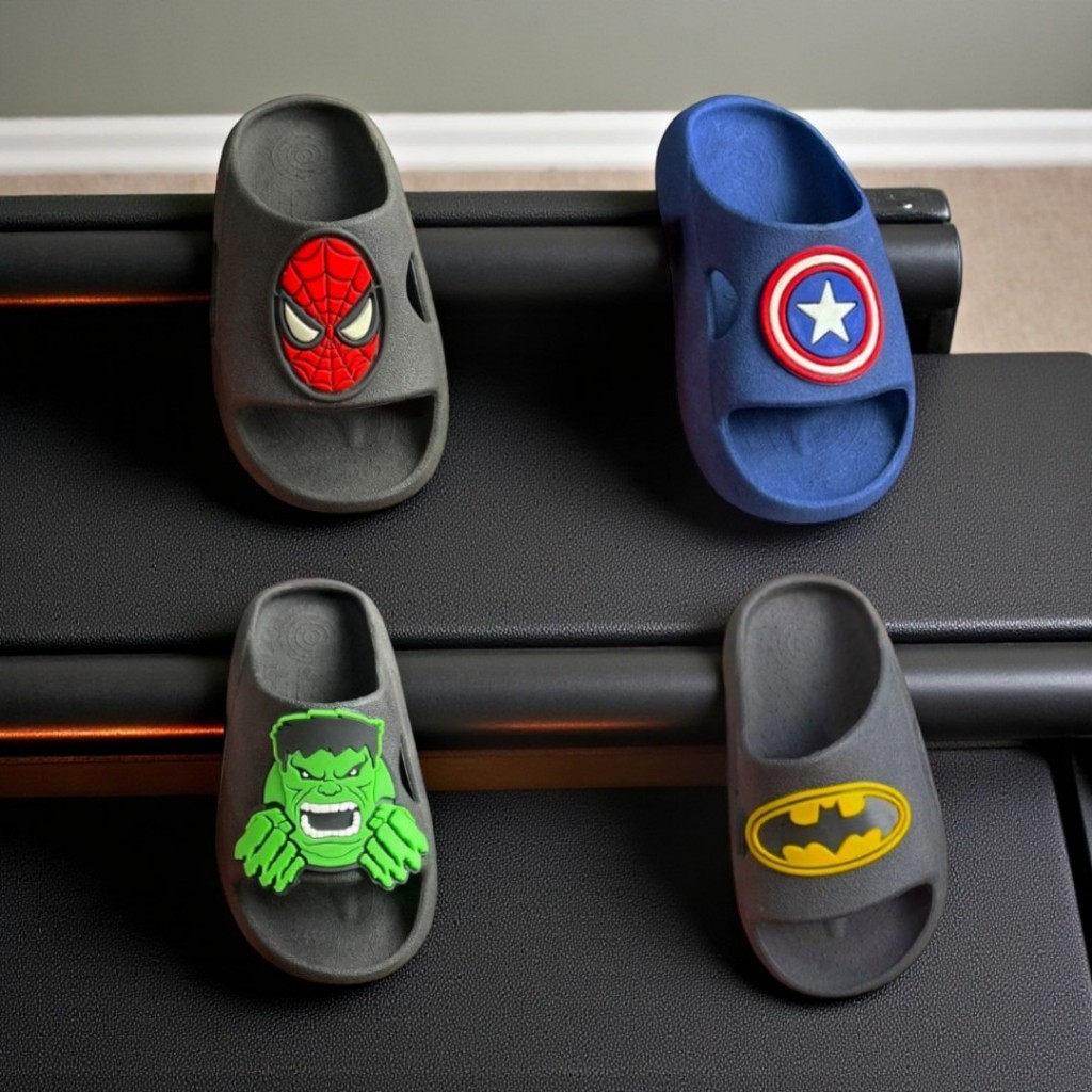 Chinelo Nuvem Infantil Menino  Peronagem Marvel Leve e Confortavel Slide em Oferta na Shopee