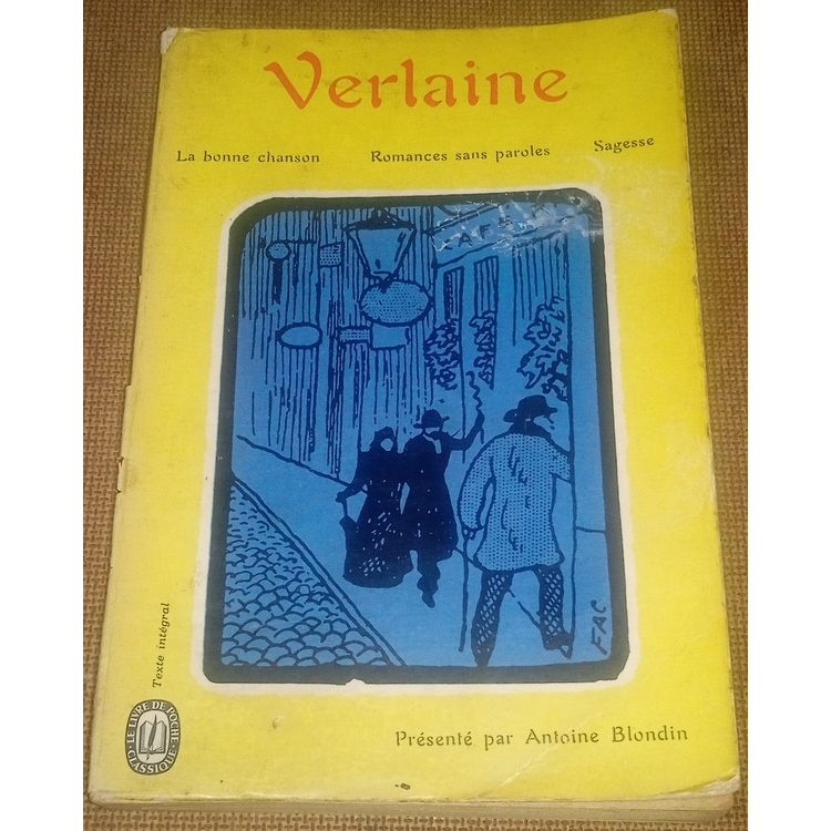 Paul Verlaine - 3 Obras Em Francês Em 1 Livro - La Bonne Chanson, Romances Sans Paroles e Sagesse