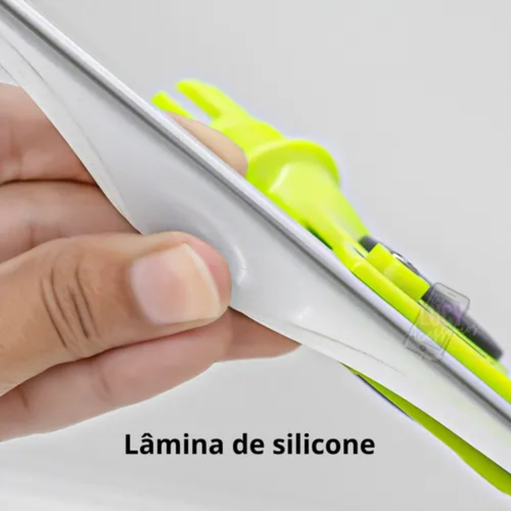 RODO DE SILICONE DAXXEN® - AKORA Sem Risco Secagem Rápida Pisos Vidros Banheiro Carro em Oferta na Shopee