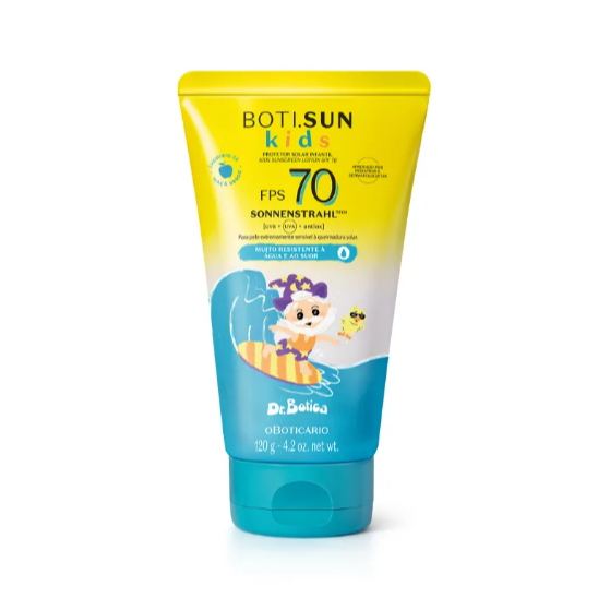 Protetor Solar Infantil FPS70 Boti Sun Kids 120g