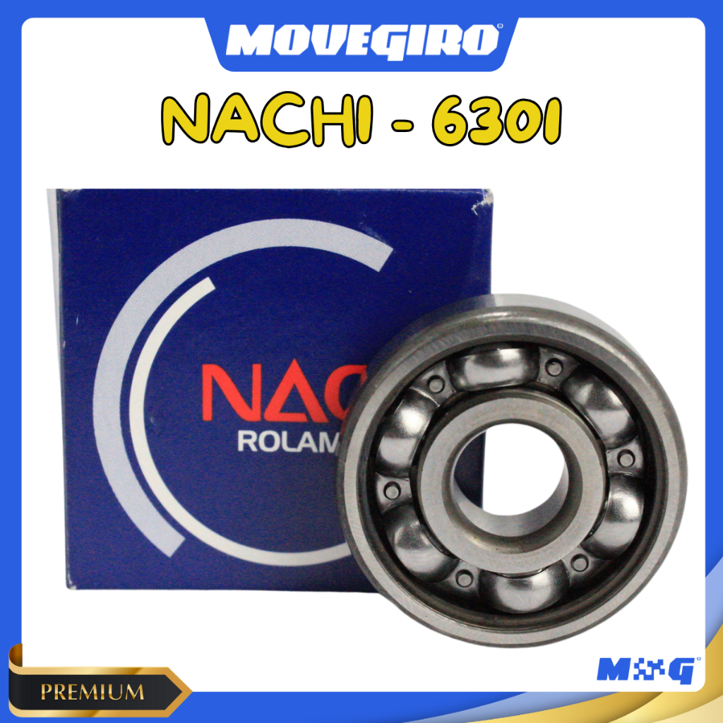 Rolamento Roda 6301 ZE Nachi Dianteiro/Traseiro Motos Honda Yamaha Suzuki Alta Qualidade ( Unidade) em Oferta na Shopee