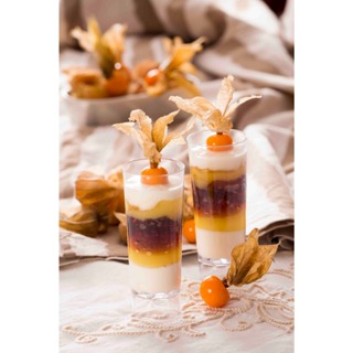 100 Copos Acrílico 75ml Cristal Copo Long Shot Sobremesa em Oferta na Shopee