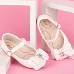 Sapatilha Infantil Menina Laço Delicada Strass Brilho Verniz Confortável Promoção 20 ao 27 2007