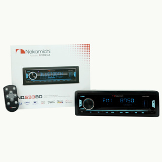 Auto Rádio Nakamichi NQ533BD MP3 Player Bluetooth USB Auxiliar Universal 1 Din Som Automotivo em Oferta na Shopee