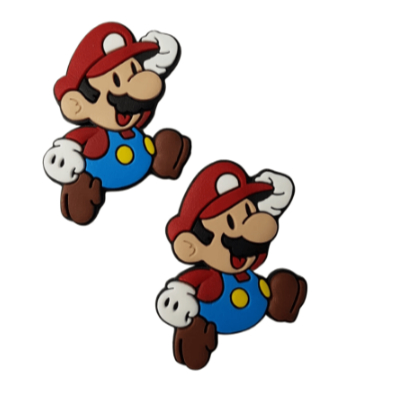 Título: Kit 10 Apliques Emborrachados Mario, Pac-Man e Sonic – Artesanato