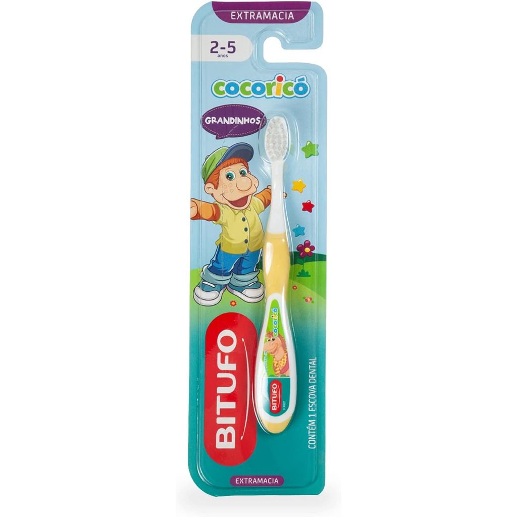 Escova Dental Infantil Bitufo Cocoricó