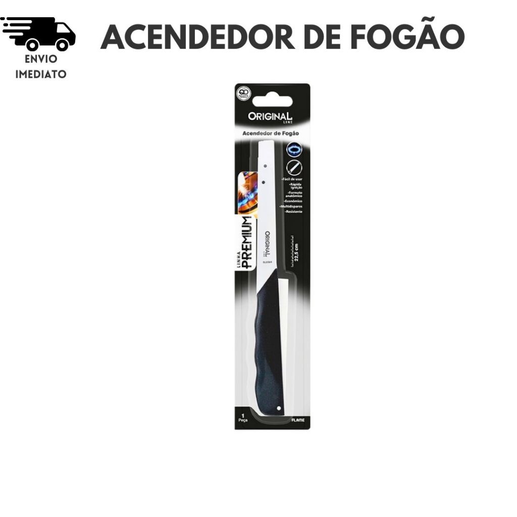 Acendedor De Fogão Com Botão Faísca Prático Econômico Manual Prático Rápido Gatilho