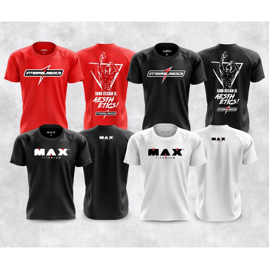 Kit 4 camisas Dry Fit Esportivas em Oferta na Shopee