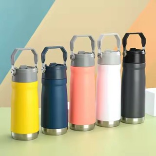 💧 Garrafa Térmica 650ml Inox Portátil – Bebidas Quentes e Frias Sempre com Você! em Oferta na Shopee